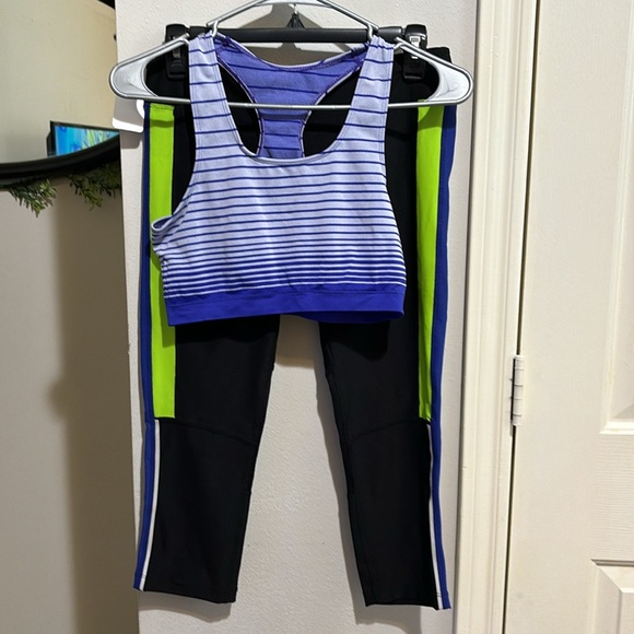 Xersion Cropped Athletic Leggings Sz S - Picture 1 of 6